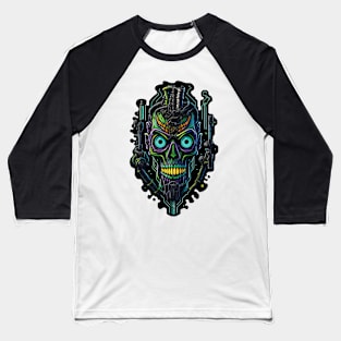 Cyborg Heads S02 D06 Baseball T-Shirt